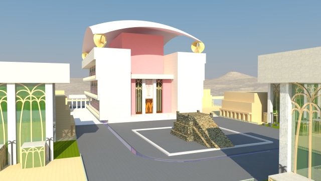 The Third Temple. The altar.